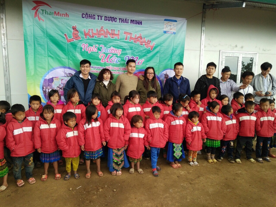 Dược phẩm Thái Minh khánh thành 3 “ngôi trường ước mơ” cho trẻ vùng cao Sơn La