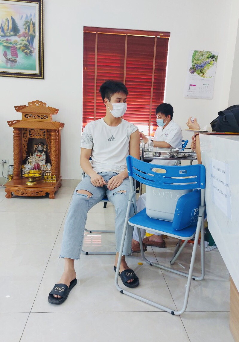 Được tiêm vacxin sớm, CBNV Thái Minh Hi-tech yên tâm
