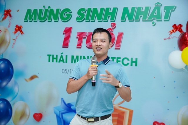 Sinh nhật 1 tuổi đầy ắp tiếng cười của Thái Minh Hi-tech