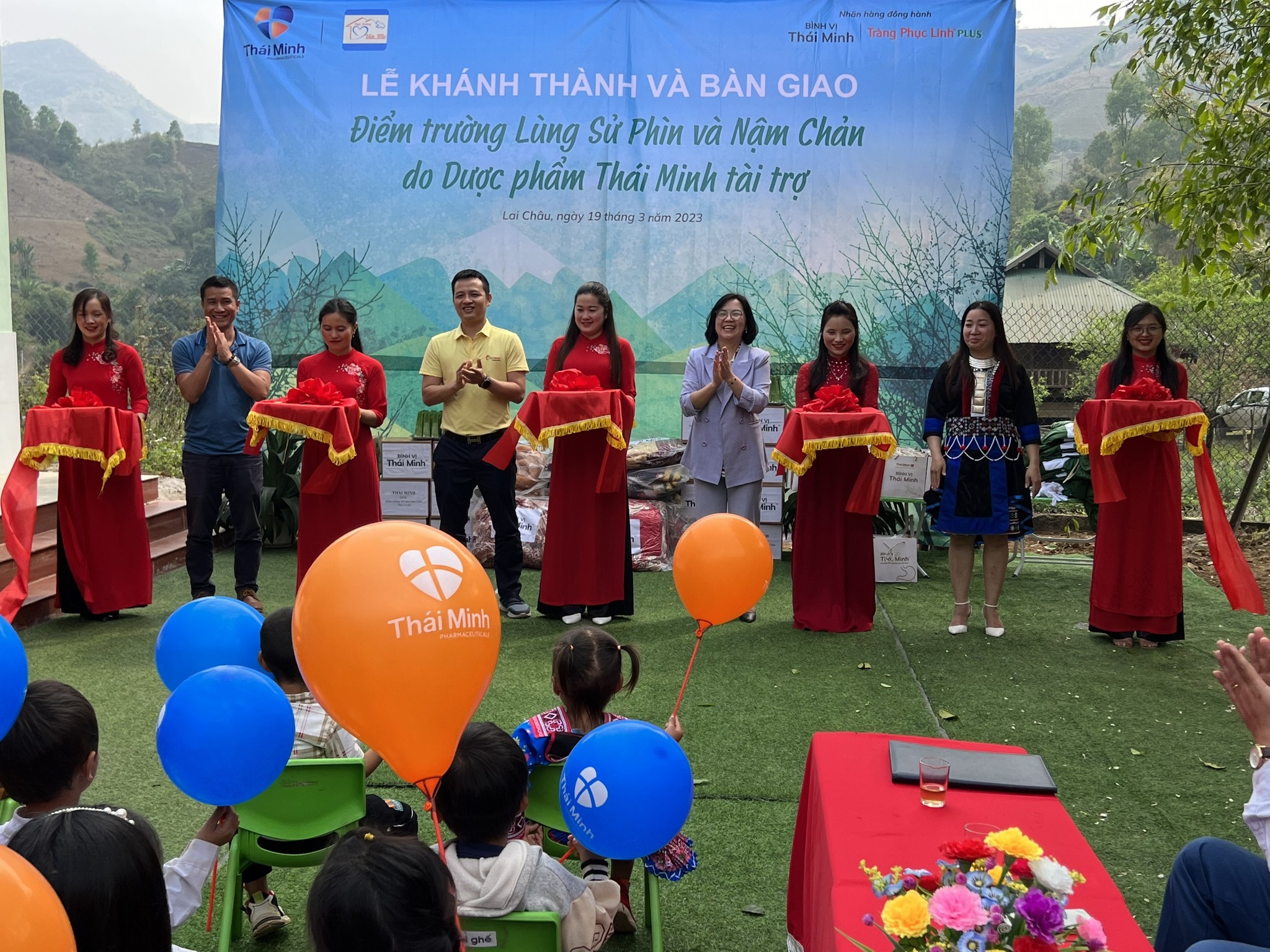 Dược phẩm Thái Minh khánh thành 2 điểm trường tại Sìn Hồ, Lai Châu - Thời sự VTV1