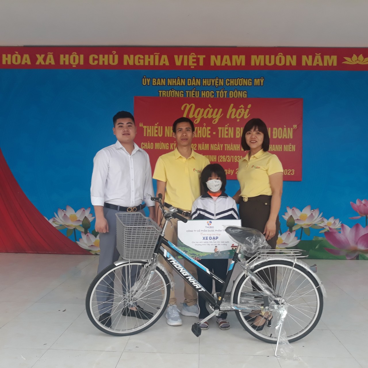 Dược phẩm Thái Minh khởi động chiến dịch “Tiếp sức em đến trường” tại thành phố Bắc Giang