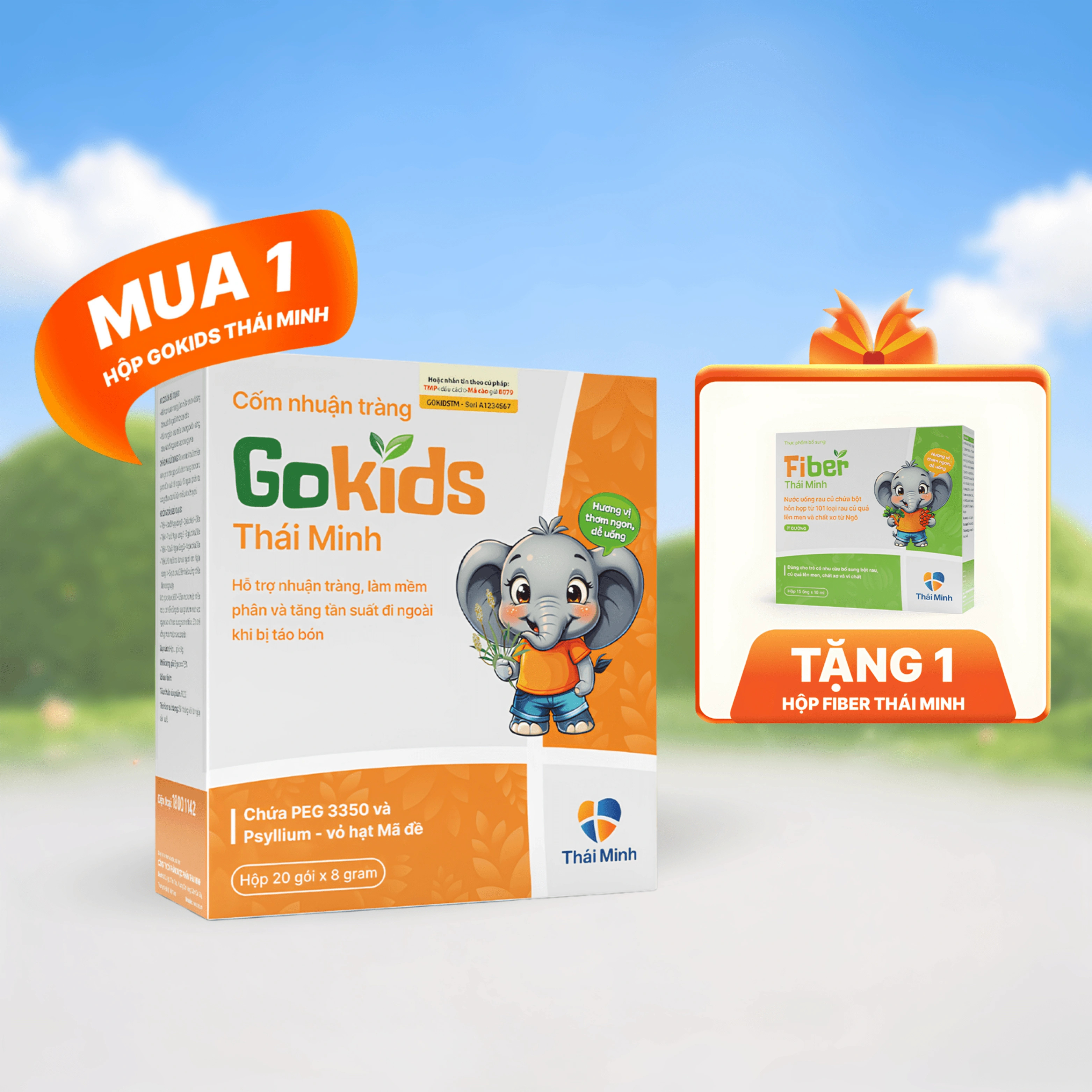 Cốm Nhuận Tràng Gokids Thái Minh