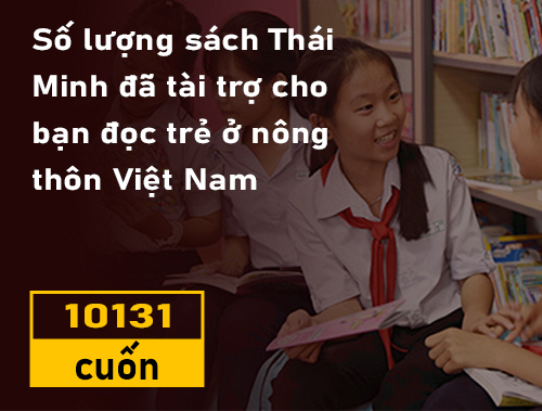 Chương trình tài trợ sách học sinh vùng cao của Thái Minh